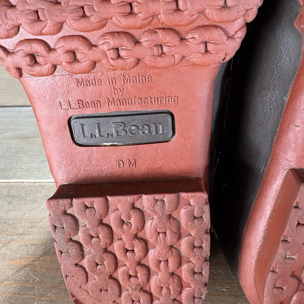 Ll bean duck boots womens size 8 shoes brown bison leather waterproof hunting - Picture 7 of 10